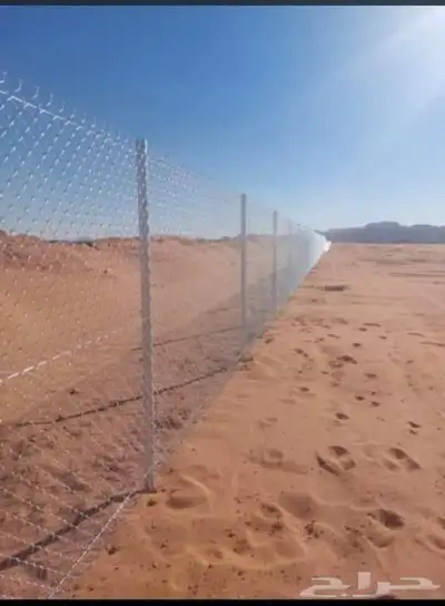 شبوك المزرع والاستراحات ننفذ جميع المشاريع شبك سياج الاسلاك 4