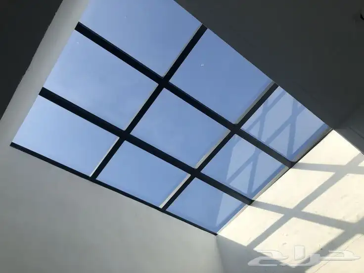 زجاج سكريت شبابيك سكاي لايت دربزين زجاج 3