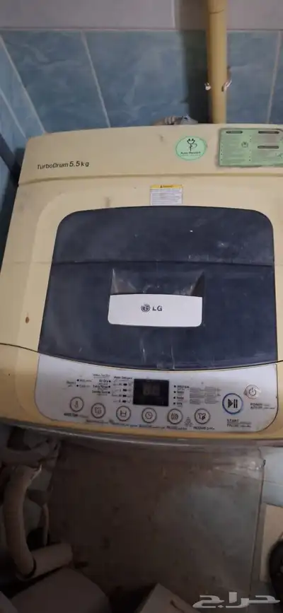 غسالة فول اتوماتيك تعبأ من اعلي 5.5 كيلو LG 0