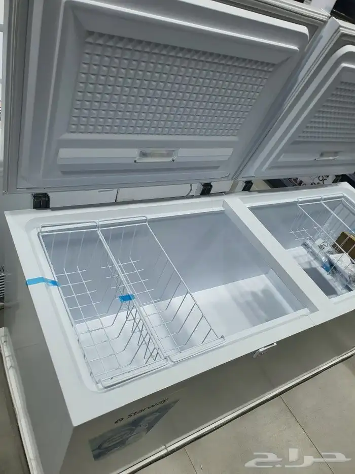 فريزر بابين أفقي 19.8 قدم بابين مجمد ارضي ديب افقي 560 لت 0