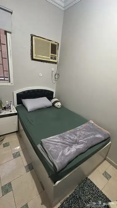 سرير خشب نفر ونص 1