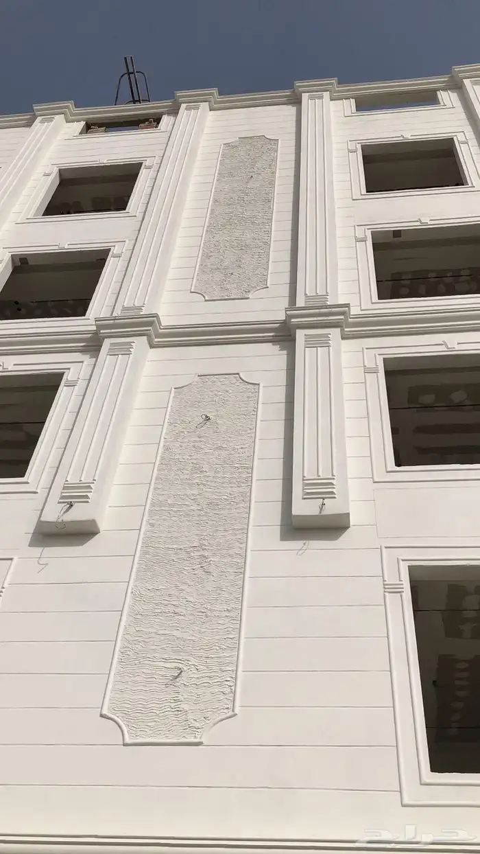 لياسه ملونه و ترميم واجهات قديمه 1