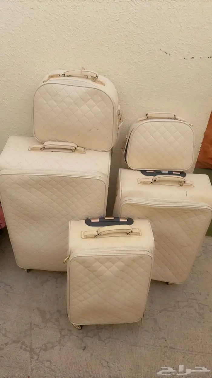 5 شناط سفر بالون الأبيض 2