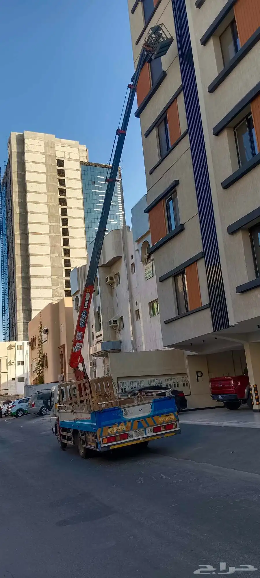 ونش كرين سله للتأجير الشهري واليومي للتواصل 1