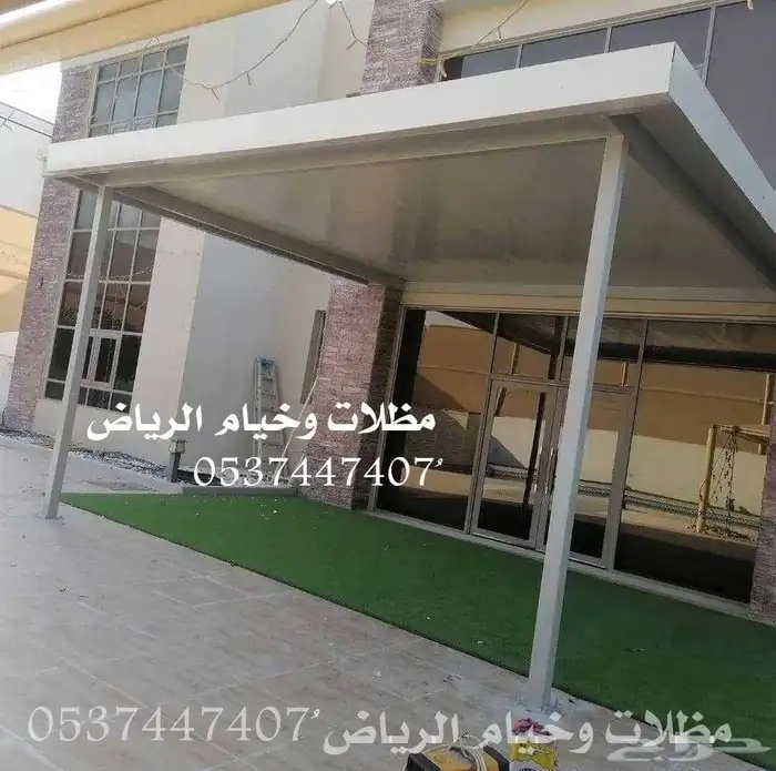 بناء ملاحق بانل صاج بانل ساندويتش بانل مظلات صاج هناجر سواتر 8