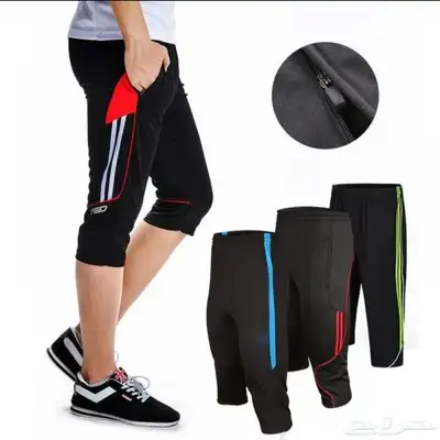 سروال رياضي مقاسات L.XL.XXL باسعار مناسبه متوفر شورت بحر 24