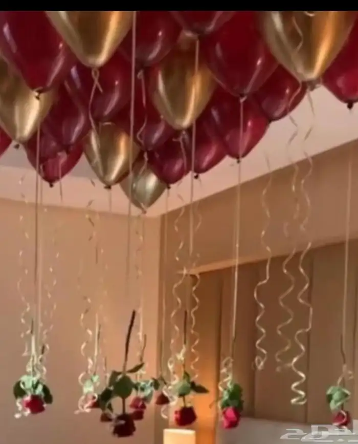 تزيين غرف فنادق شاليهات ورد هدايا عرسان 8