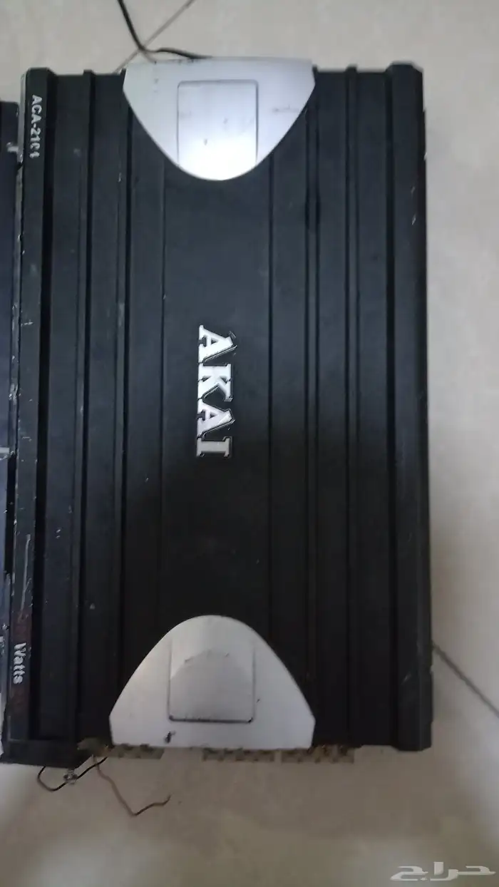 2 مضخم صوت سيارة أصلي 1200 واط و600 واط 1