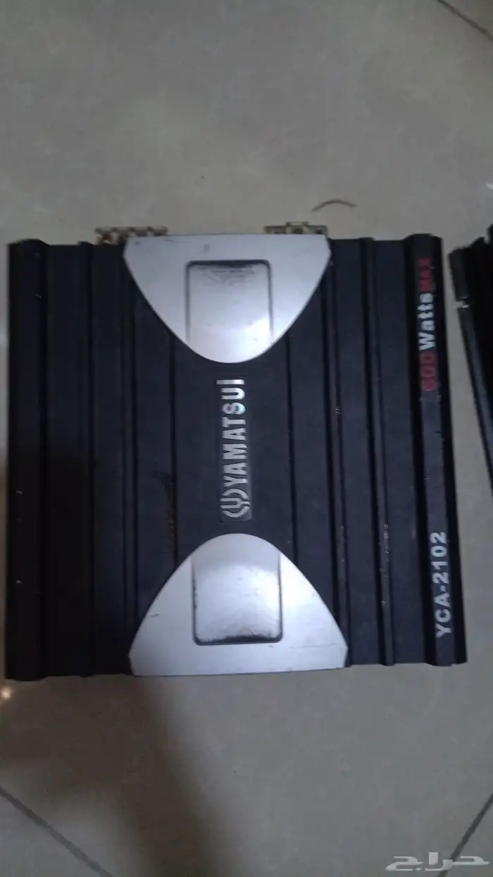 2 مضخم صوت سيارة أصلي 1200 واط و600 واط 3