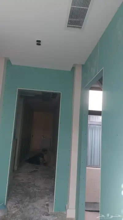 دي ورات جبس جبسبور  جدر سقوف تركيب سمينت بور  جدران ارياض 2