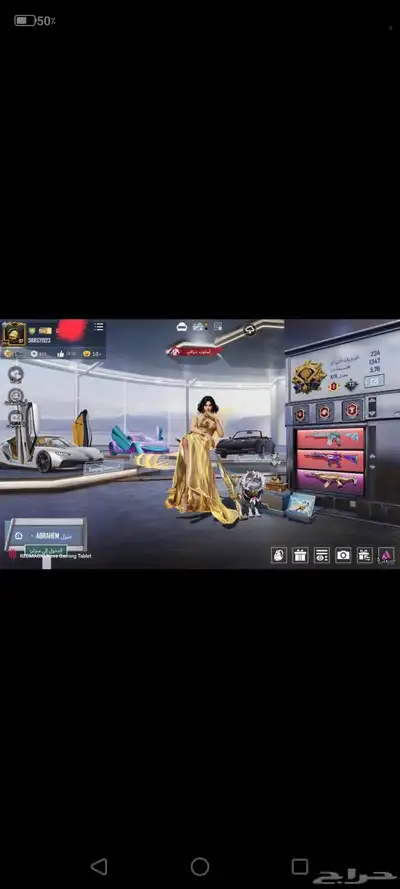 حساب ببجي للبيع أسلوب خرافي 2
