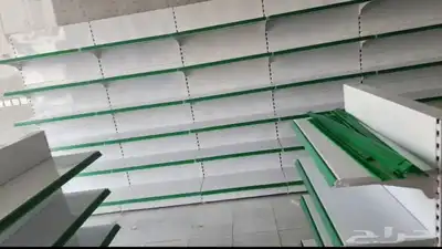 رفوف سوبر ماركت بقالةاستندات صيدلية خانات مستودع جديدومستخدم 8