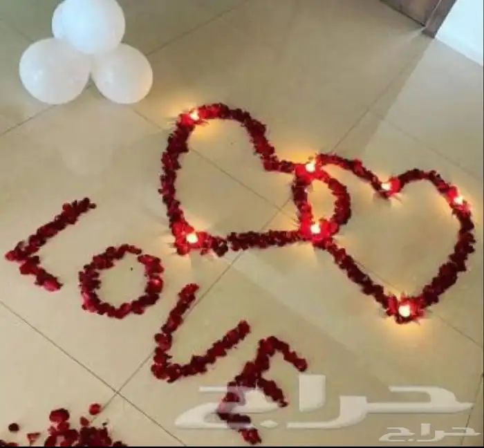تزيين غرف فنادق شاليهات ورد هدايا عرسان 5