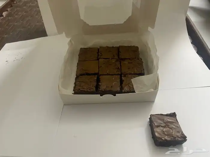 براونيز فاخر بأجود أنواع الشوكولاتة البلجيكية والكاكاو 1