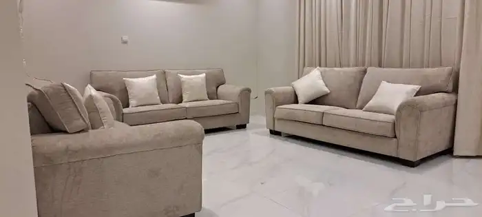 كنب ستائر ويفي مساند جلسه عربيه تفصيل مع تنجيد 1