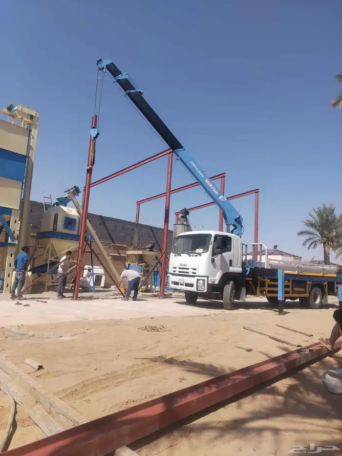 كرين ونش للايجار اليومي وشهري 8 طن جديد اصفار و5 طن 1