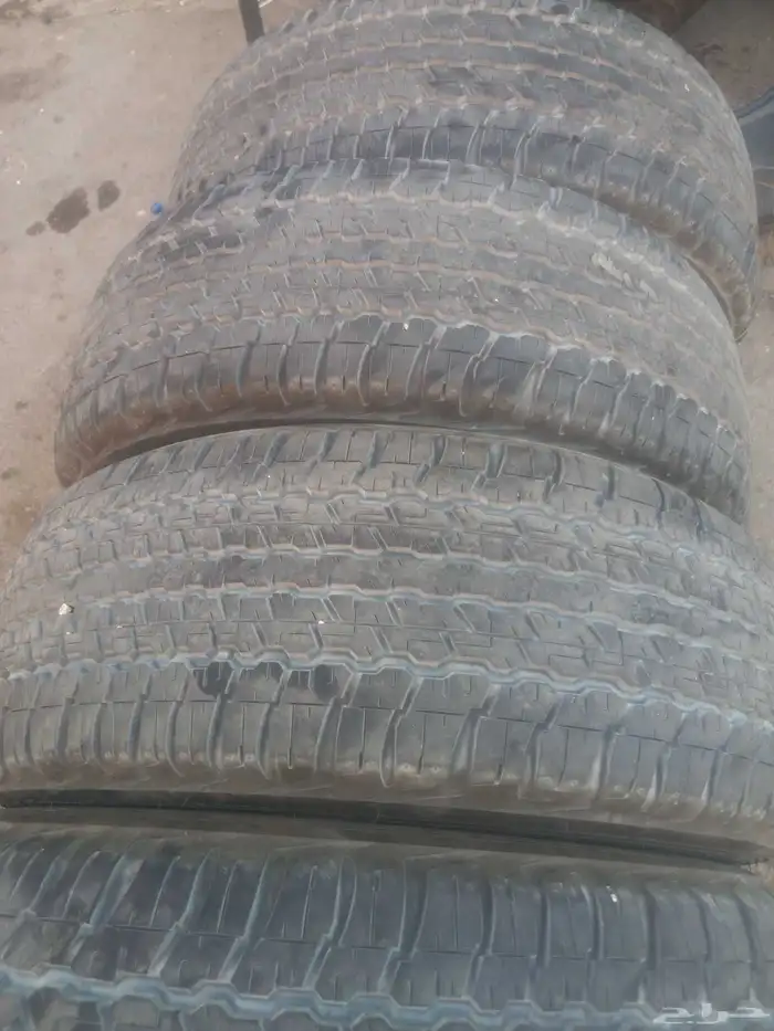 كفرات دنلوب مقاس 285  60  18 4