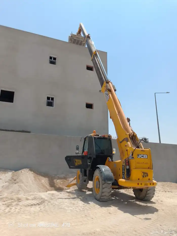رافعه جي سي بي الرفع جميع مواد البناء 0