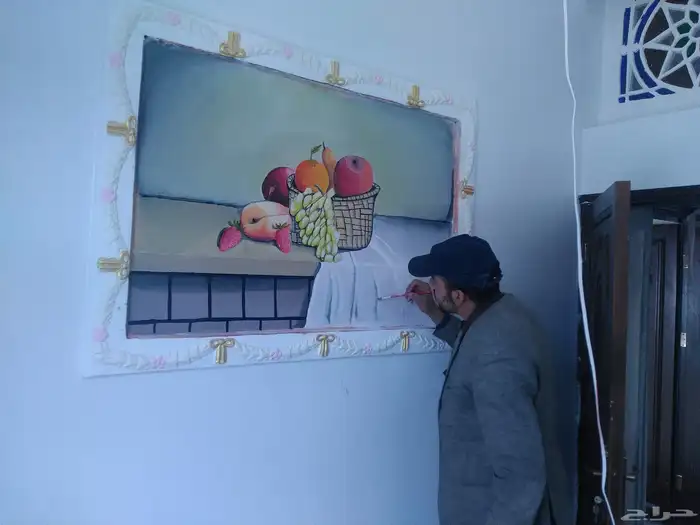 رسام محترف ومعلم دهانات وديكورات 2