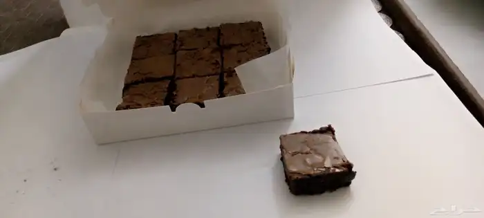 براونيز فاخر بأجود أنواع الشوكولاتة البلجيكية والكاكاو 0