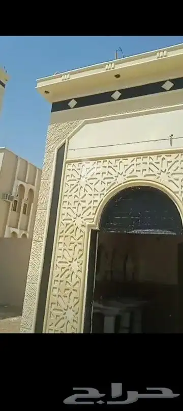 ديكورات خارجيه والياسه ملونه بلاسمنت الابيض بدي لحجراطبيعي 9