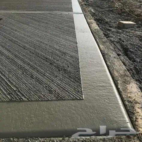 تشطيب الخرسانة بالفرشاة الزخرفية 4