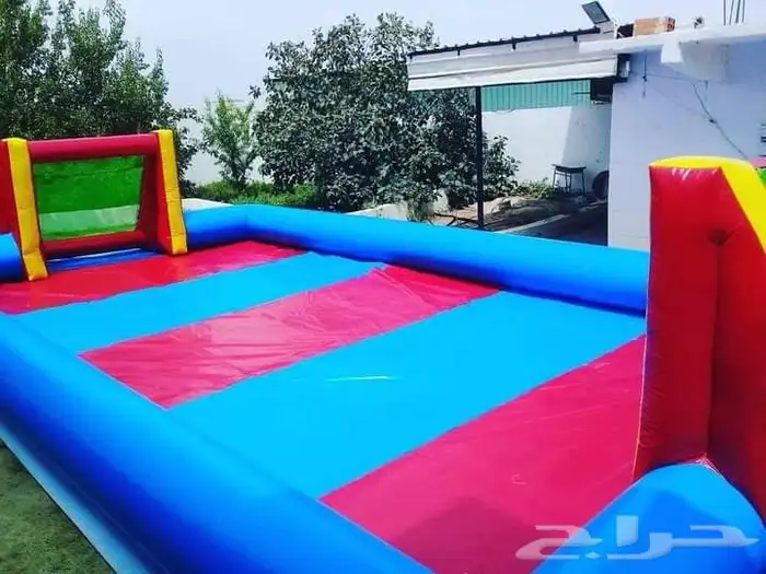 يوجد ملعب صابوني 6 12 متر مع كامل الاغراض السعر 3000 0