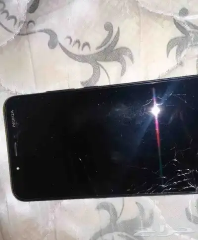 جوال نوكيا شغال وخرابه الرمز فقط 0