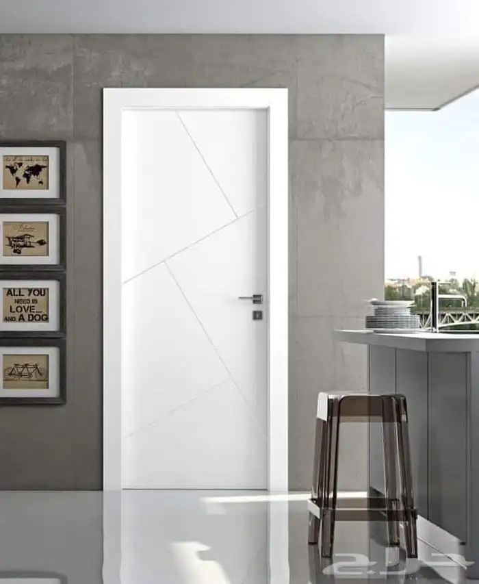 تفصيل ابواب خشب عاليه الجوده   مقاومه للرضه والرطوب 1