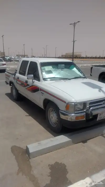 هايلوكس 1994 الممشى 400الف السعر السوم 15 الي مو جاد لا يجي 6