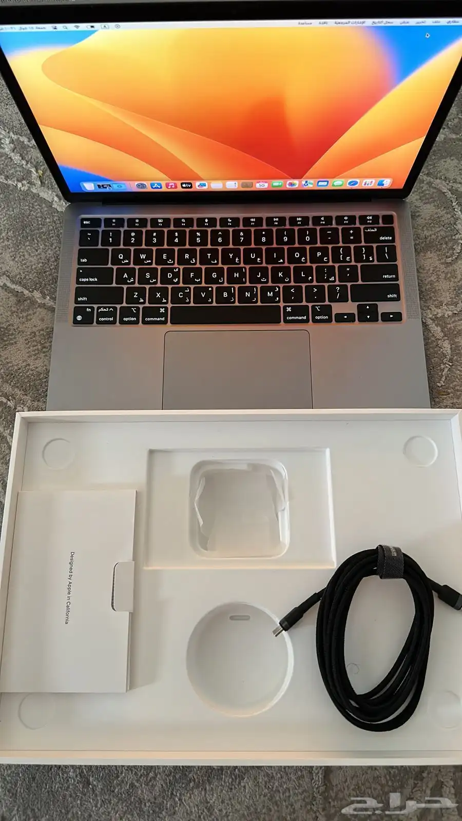 macbook air m1 index