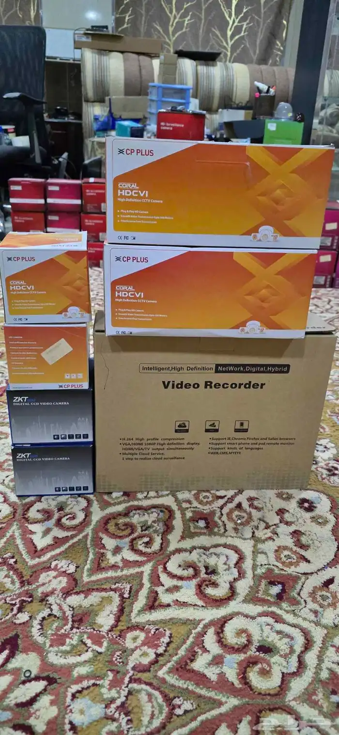 طقم كمرات من شركة ZKT CPPLUS 0