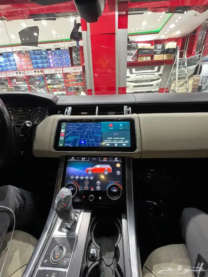 شاشه رنج روفر Range Rover شكل وكاله 2020 مع المكيف 0