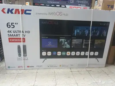 بيع توصيل تركيب مجاني فوري شاشات تلفزيون سمارت واي فاي 4k 4