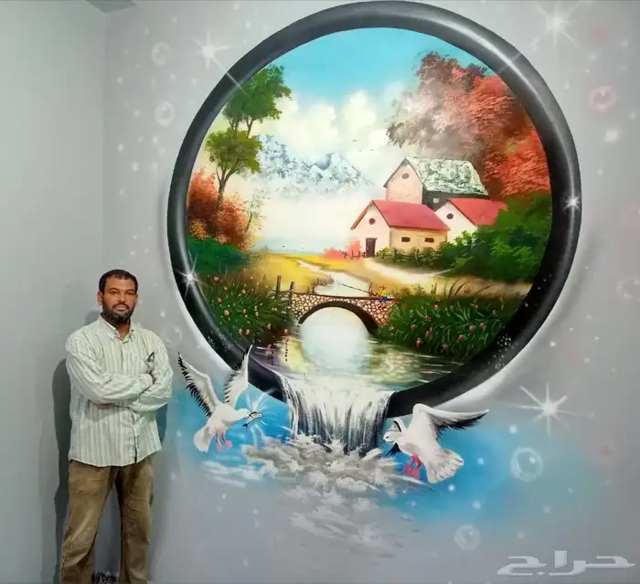 رسام ديكورات 7