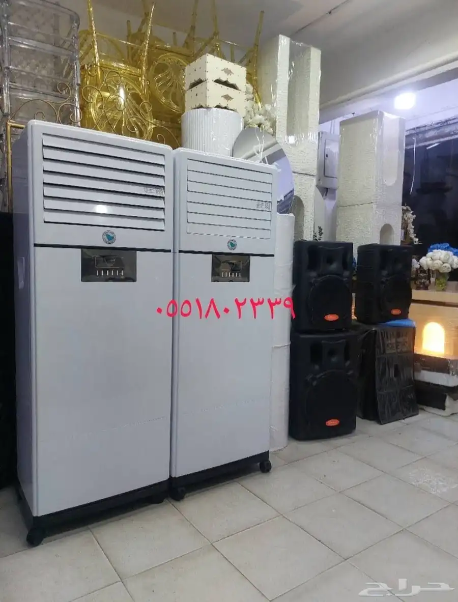 مكيفات ايجار تاجير كراسي طاولات سواتر الرياض حي الملقا 10