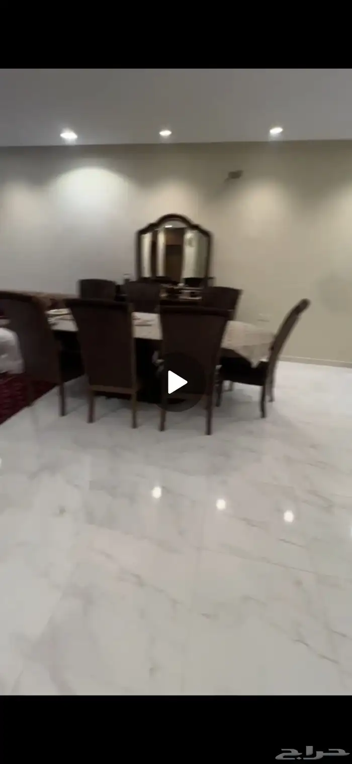 طاولة طعام كبير ب 8 كراسي كبار طاوله فخمه 0