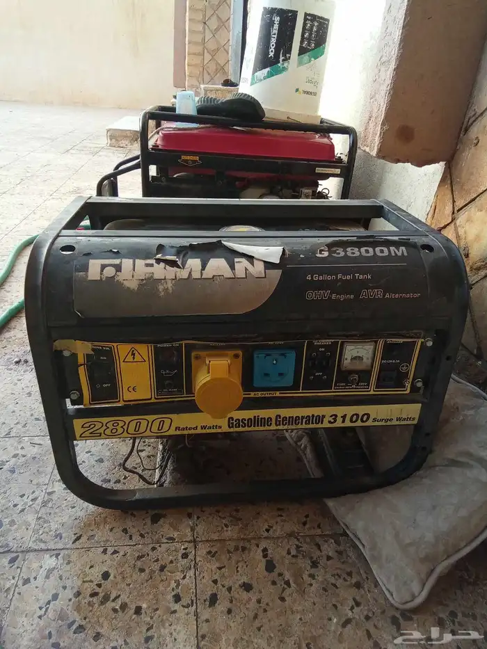 ماطور كهرباء نضيف ماطور FUKUYAMA 3800 kw 5