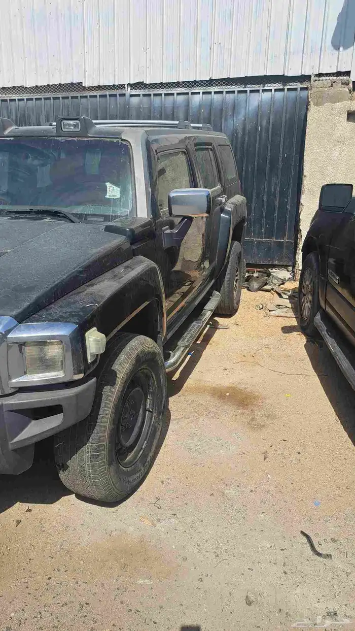 تشليح همر H3 2007 لبيع قطع الغيار فقط تشليح 2