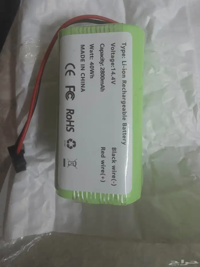 بطارية مكنسة روبوت جديدة لم تستخدم 0