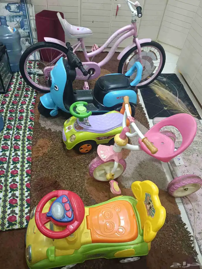 سيكل اطفال والعاب 0