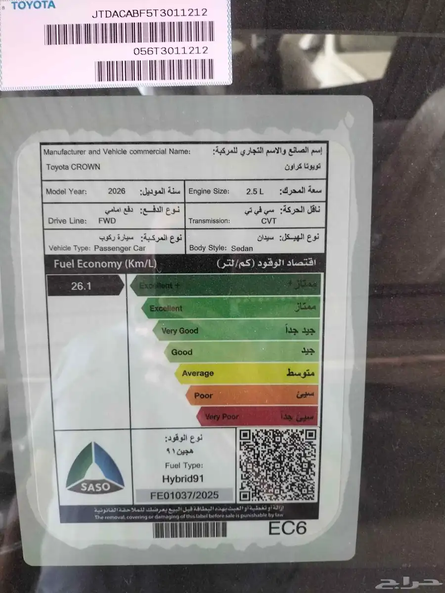 كراون 2026 index