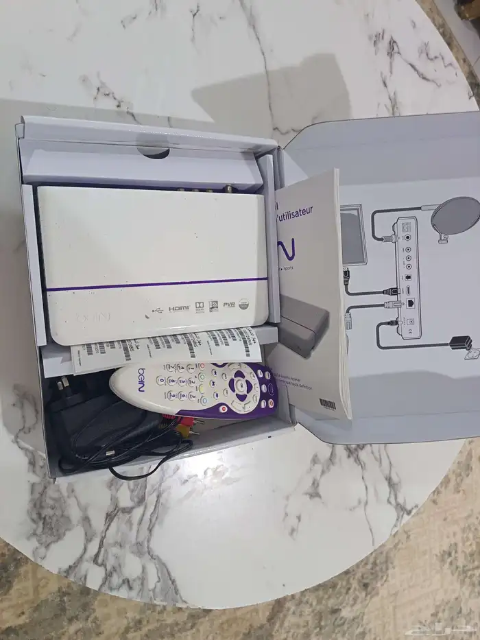 رسيفر بي ان اردني نظيف وجديد 1