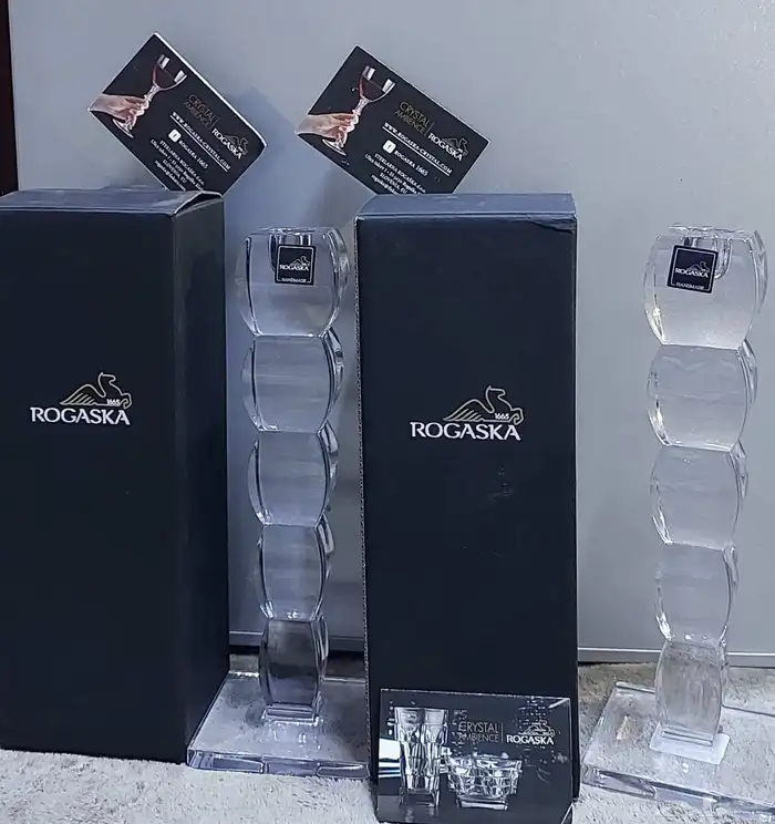كاسات كريستال أو فازات ديكور من ماركة ROGASKAA. 3