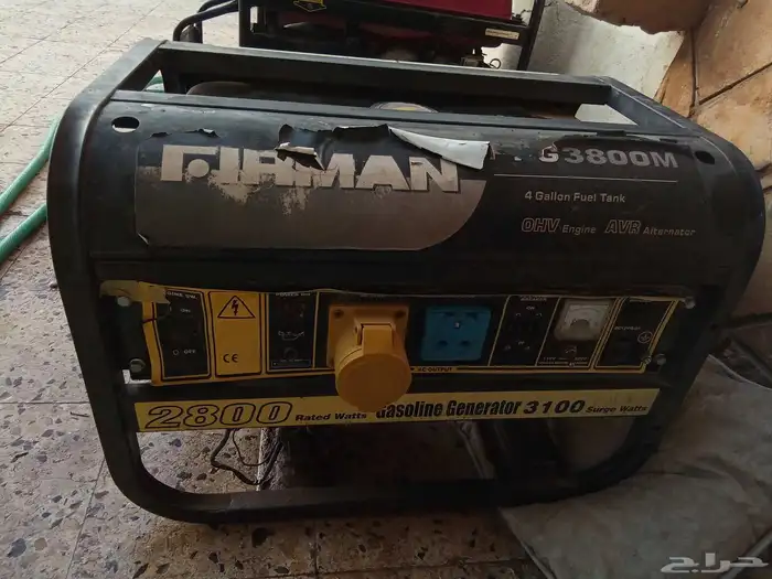 ماطور كهرباء نضيف ماطور FUKUYAMA 3800 kw 3