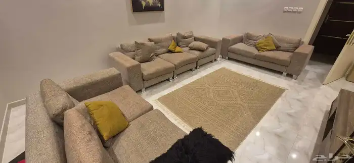 كنب ريش نعام من دبليو سيتي نظيف الحمدلله 0