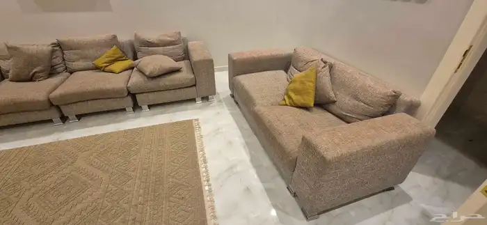 كنب ريش نعام من دبليو سيتي نظيف الحمدلله 5