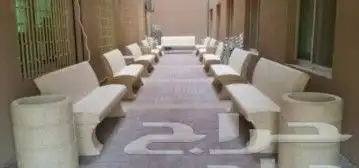 كرسي خرصانيه احواض زهةوار مصدات جميع منتجات خرصانيه 6