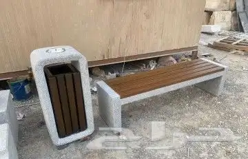 كرسي خرصانيه احواض زهةوار مصدات جميع منتجات خرصانيه 3