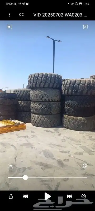كفرات شيول مستعمل للبيع جميع المقاسات 1